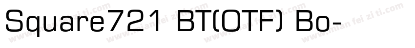 Square721 BT(OTF) Bo字体转换